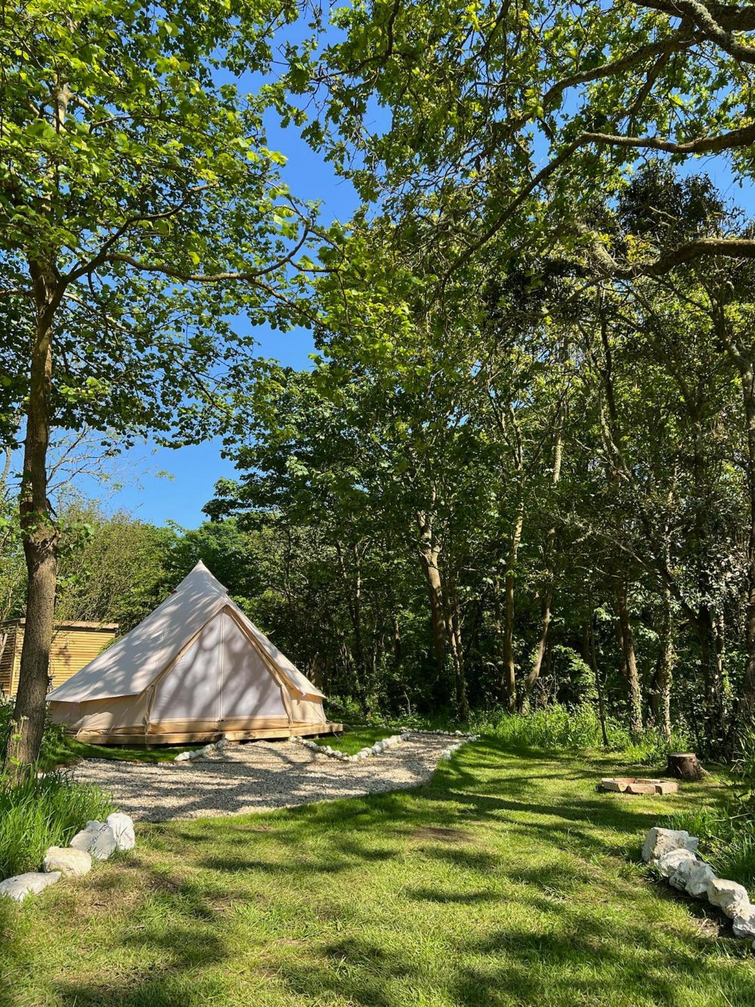 Готель Glamping At Camp Corve Chale Екстер'єр фото